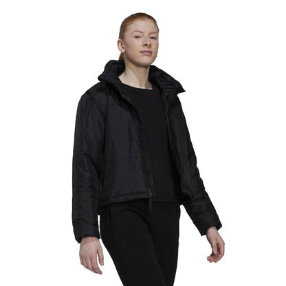 Black - Lifestyle - Adidas Womens-Ladies Bsc Down Jacket