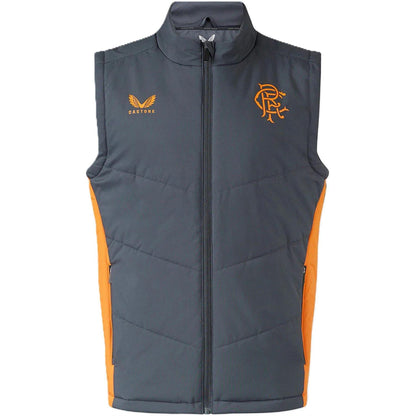True Red - Front - Castore Mens Rangers FC Gilet