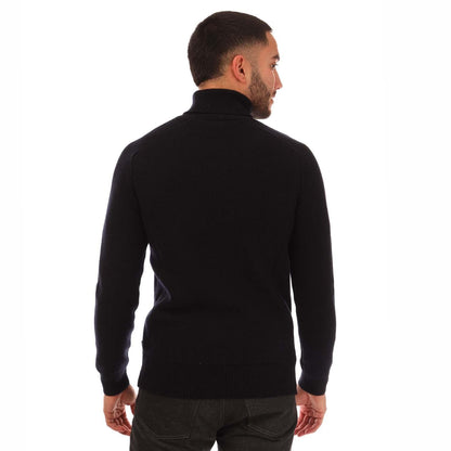 Dark Blue - Back - Boss Mens Manuello Sweatshirt