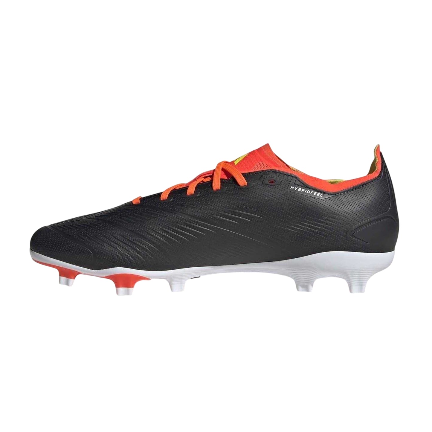 Black-White - Side - Adidas Mens Predator League Firm Ground Football Boots