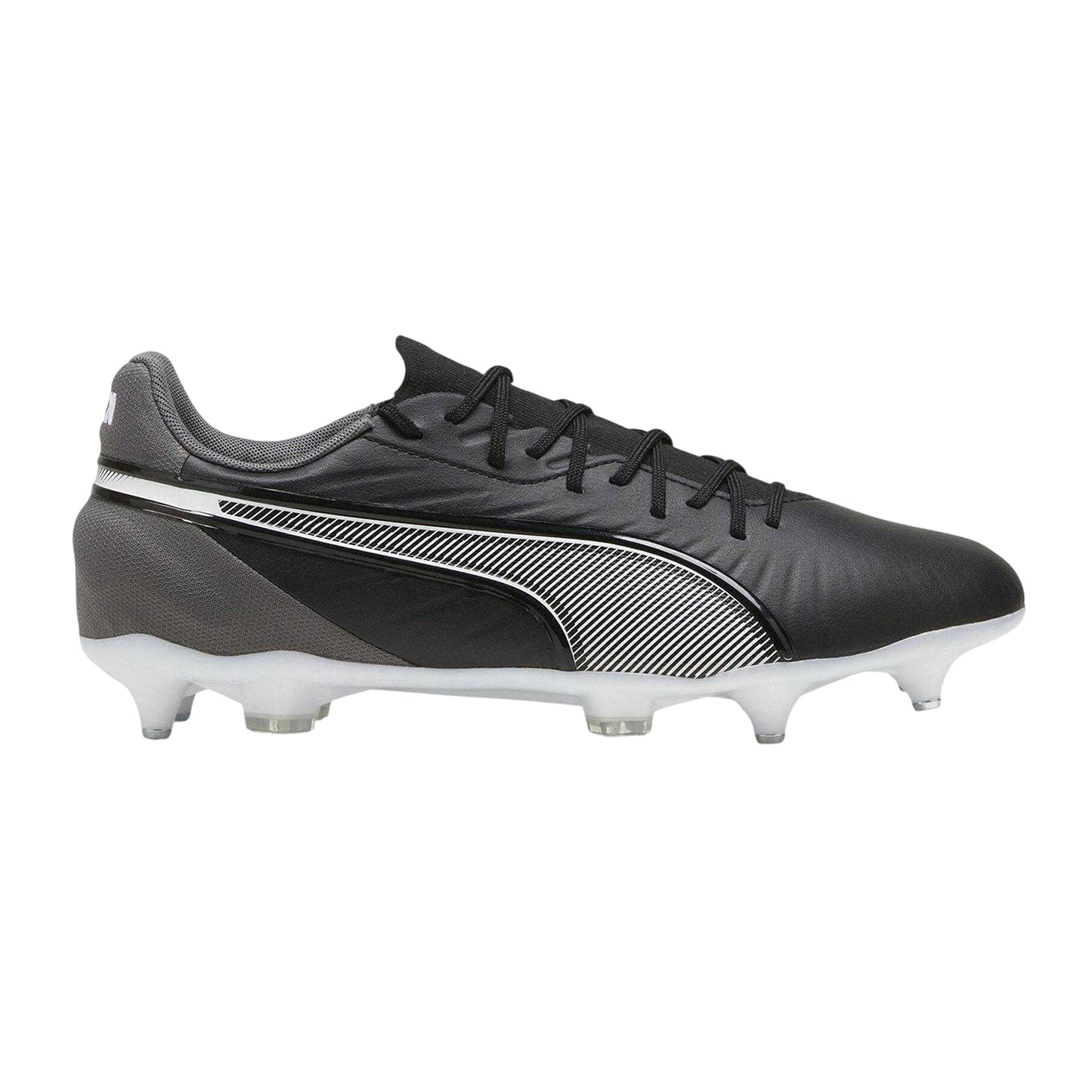 Puma Black - Front - Puma Mens King Match Soft Ground Football Boots