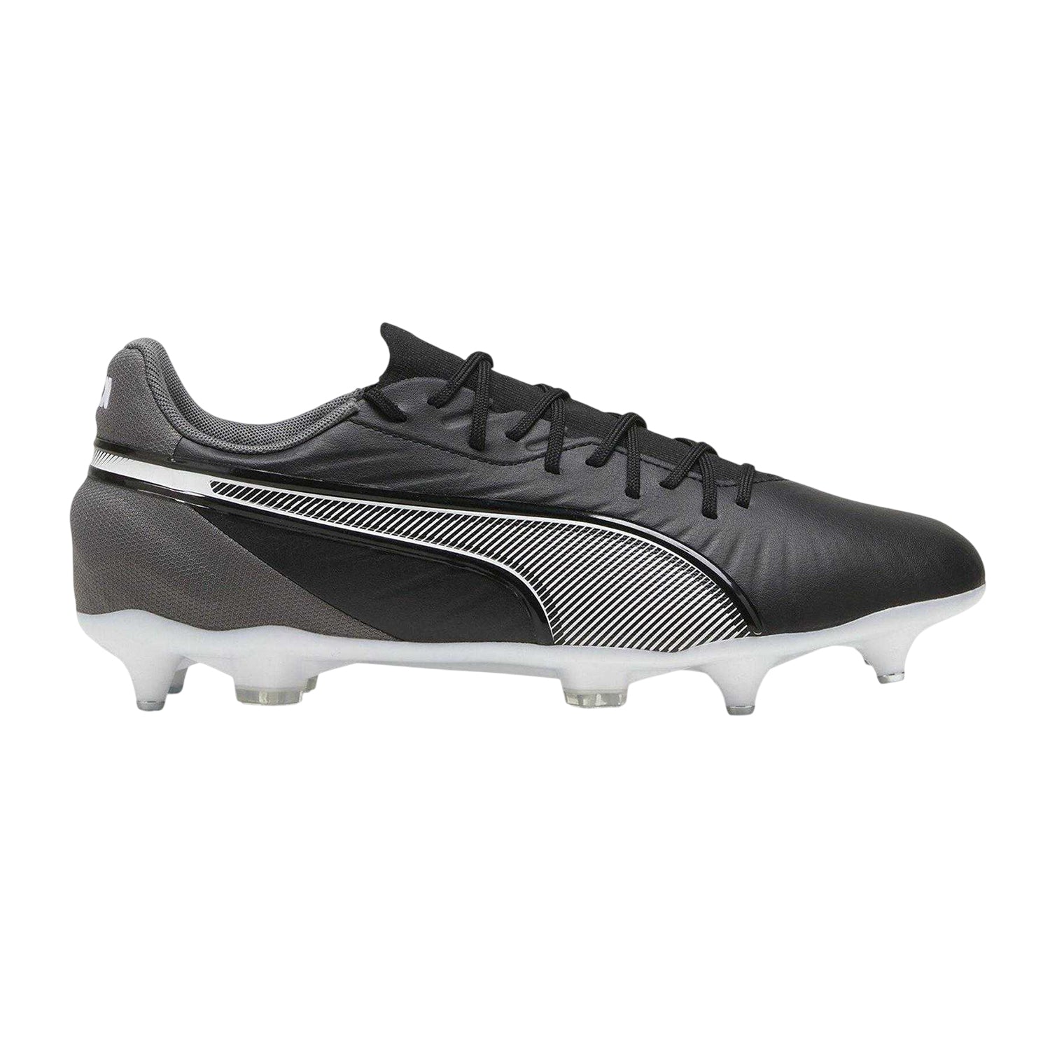Puma Black - Front - Puma Mens King Match Soft Ground Football Boots