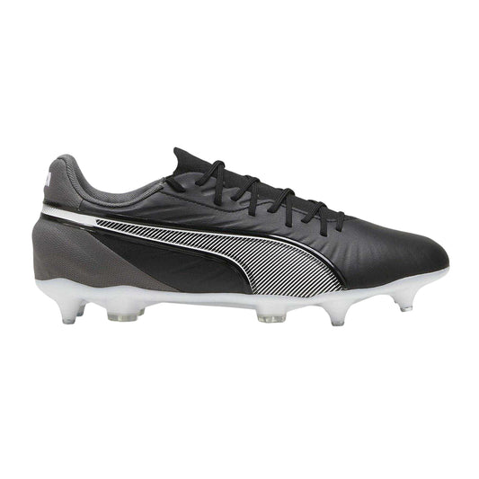 Puma Black - Front - Puma Mens King Match Soft Ground Football Boots