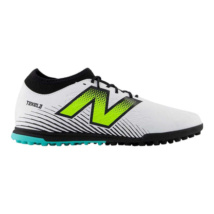 White - Side - New Balance Mens Turf Training Football Boots