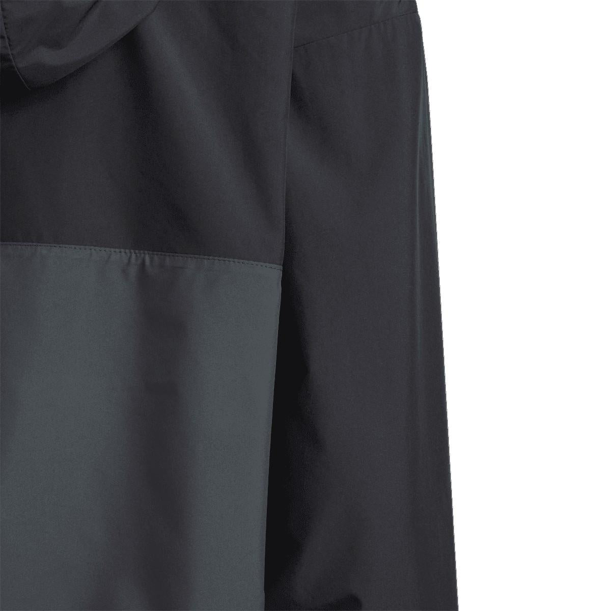 Black - Pack Shot - Adidas Childrens-Kids Anorak Woven Waterproof Jacket