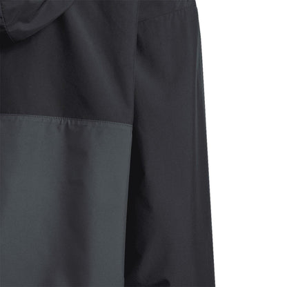 Black - Pack Shot - Adidas Childrens-Kids Anorak Woven Waterproof Jacket