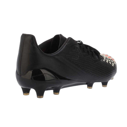 Black - Back - Adidas Mens Predator Malice Firm Ground Rugby Boots