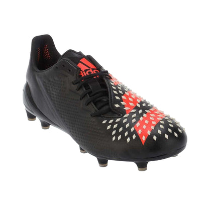 Black - Lifestyle - Adidas Mens Predator Malice Firm Ground Rugby Boots