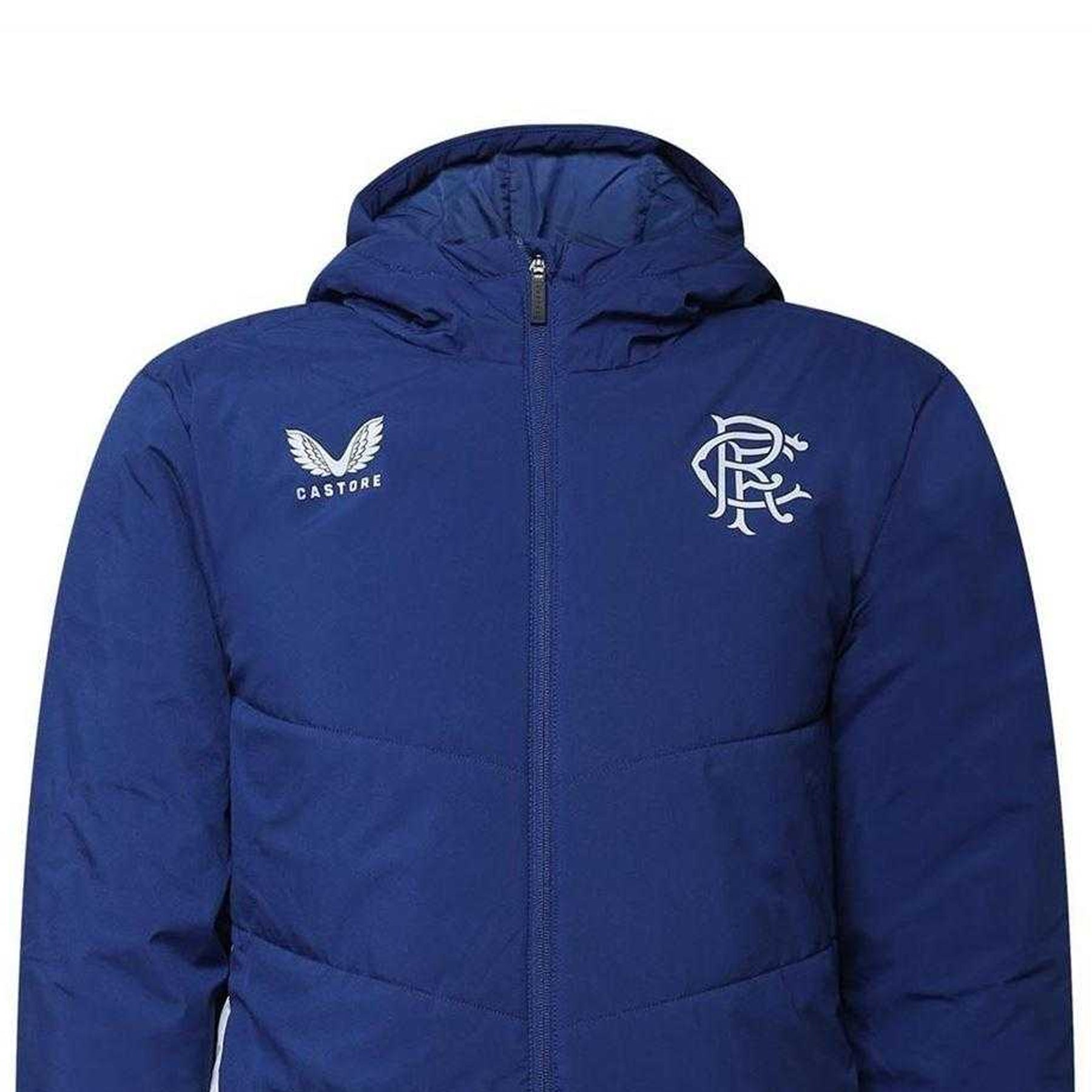 Blue-Grey - Side - Castore Mens Rangers FC Padded Jacket