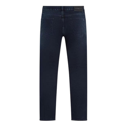 Blue Black - Back - Tommy Hilfiger Mens Denton Slim Jeans