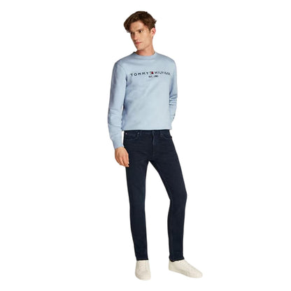 Blue Black - Lifestyle - Tommy Hilfiger Mens Denton Slim Jeans