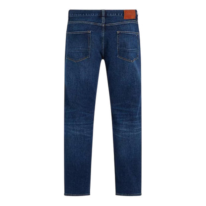 Dark Blue - Back - Tommy Hilfiger Mens Denton Slim Jeans
