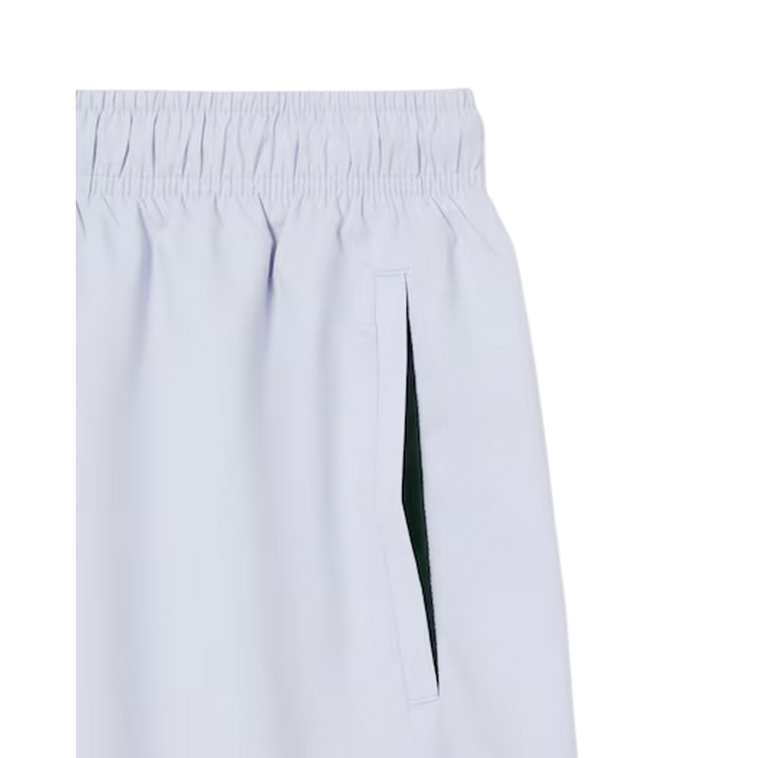 Light Blue - Side - Lacoste Mens Logo Swim Shorts