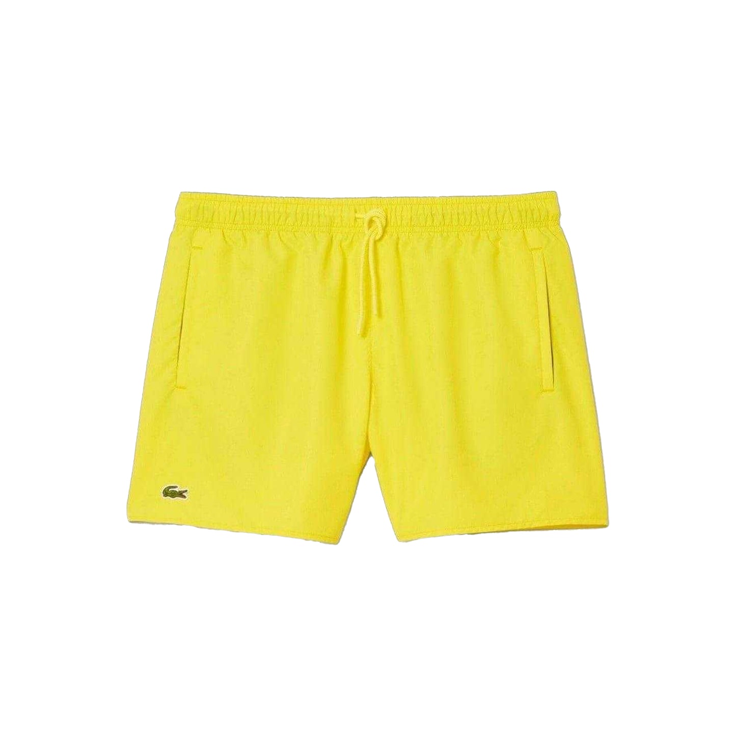 Yellow - Front - Lacoste Mens Logo Swim Shorts