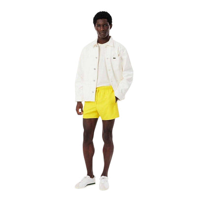 Yellow - Lifestyle - Lacoste Mens Logo Swim Shorts