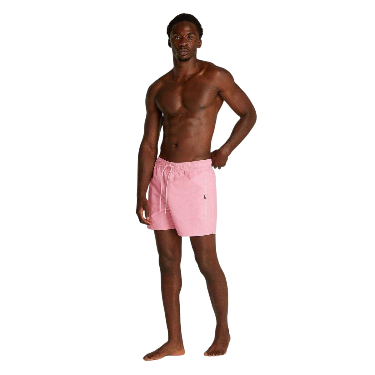 Pink - Lifestyle - Tommy Hilfiger Mens Plain Regular Swim Shorts