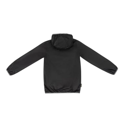 Black - Back - Gelert Childrens-Kids Dursley Waterproof Jacket