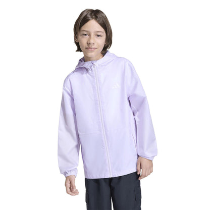 Lilac - Lifestyle - Adidas Childrens-Kids Lightweight Raincoat