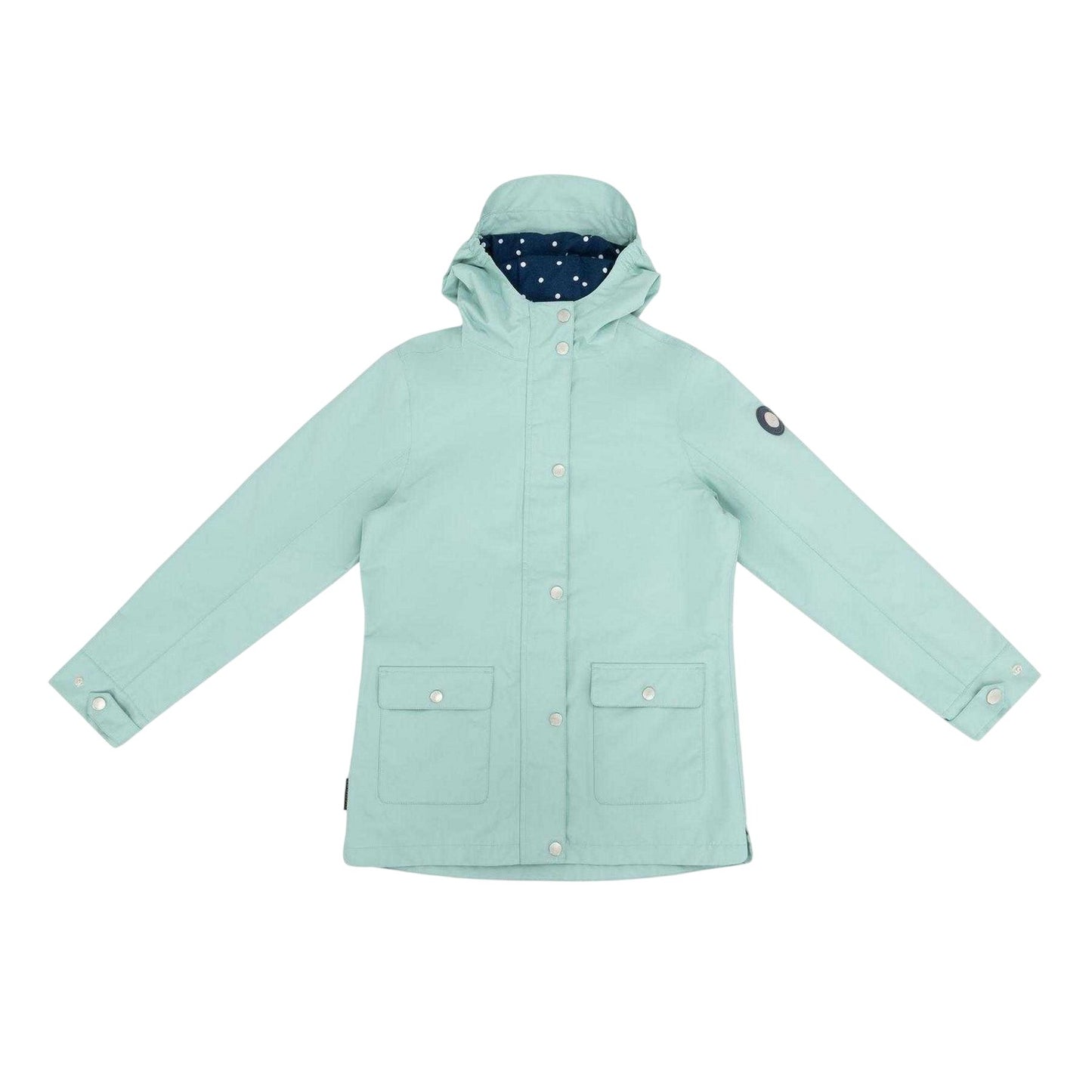 Sage Green - Front - Gelert Childrens-Kids Coast Polka Dot Jacket