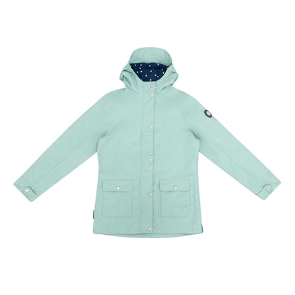 Sage Green - Front - Gelert Childrens-Kids Coast Polka Dot Jacket