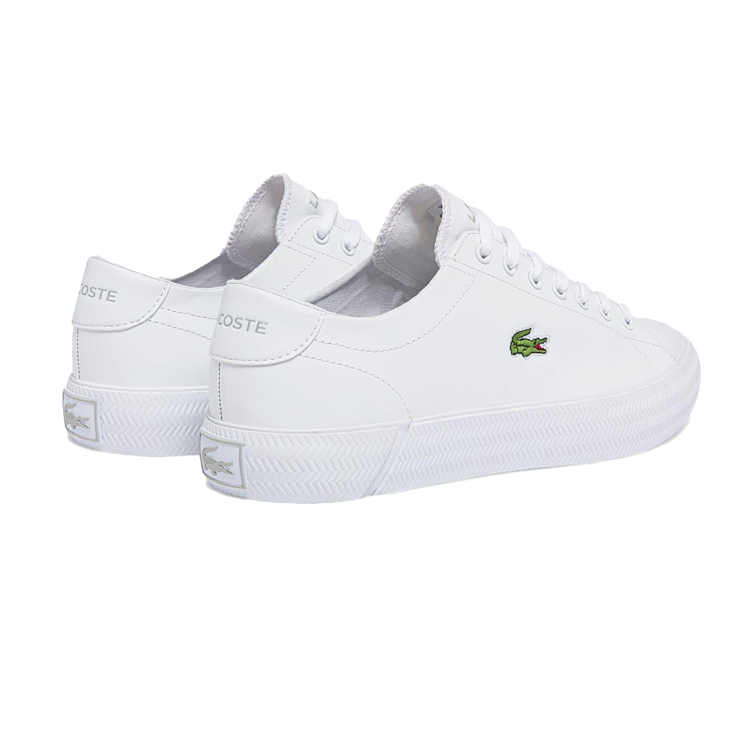 White - Back - Lacoste Unisex Adult Gripshot Trainers