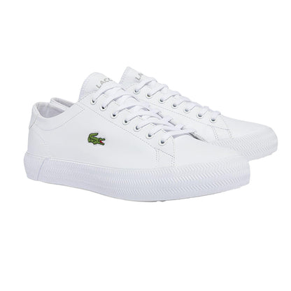 White - Front - Lacoste Unisex Adult Gripshot Trainers