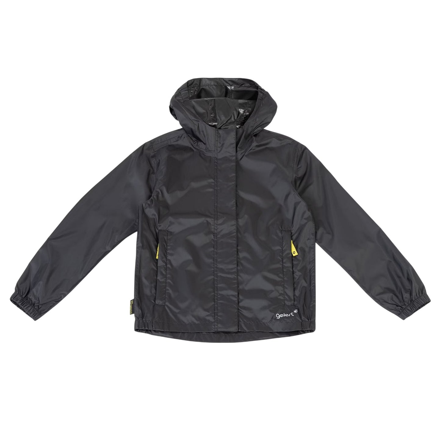 Black - Front - Gelert Childrens-Kids Packaway Raincoat