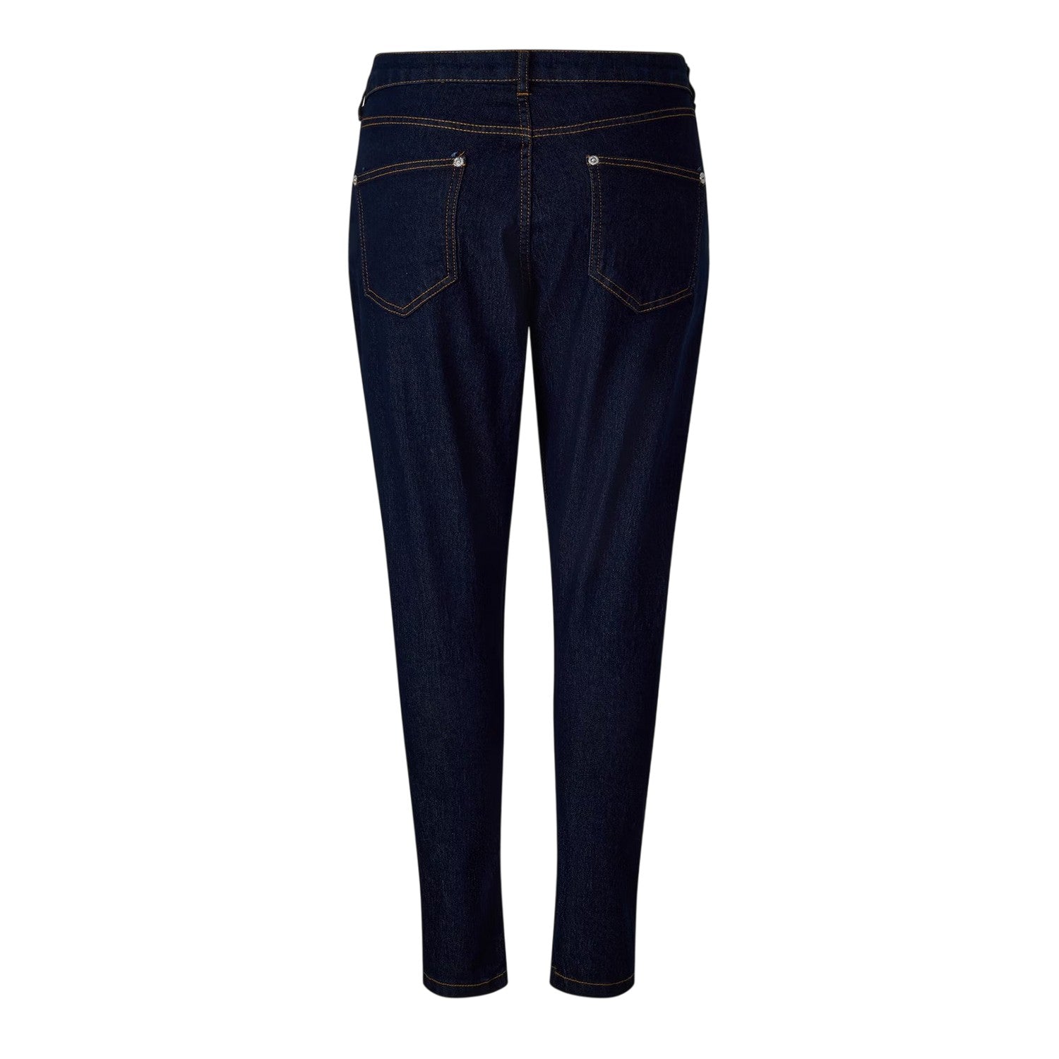 Blue - Back - Wednesday Womens-Ladies High Waist Skinny Jeans