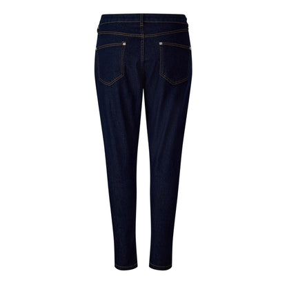 Blue - Back - Wednesday Womens-Ladies High Waist Skinny Jeans