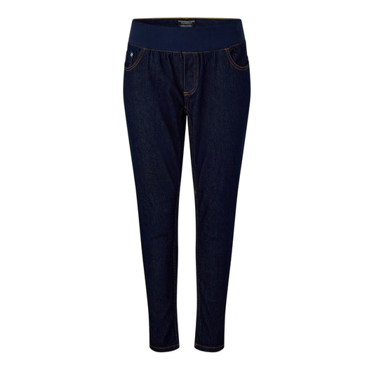 Blue - Front - Wednesday Womens-Ladies High Waist Skinny Jeans