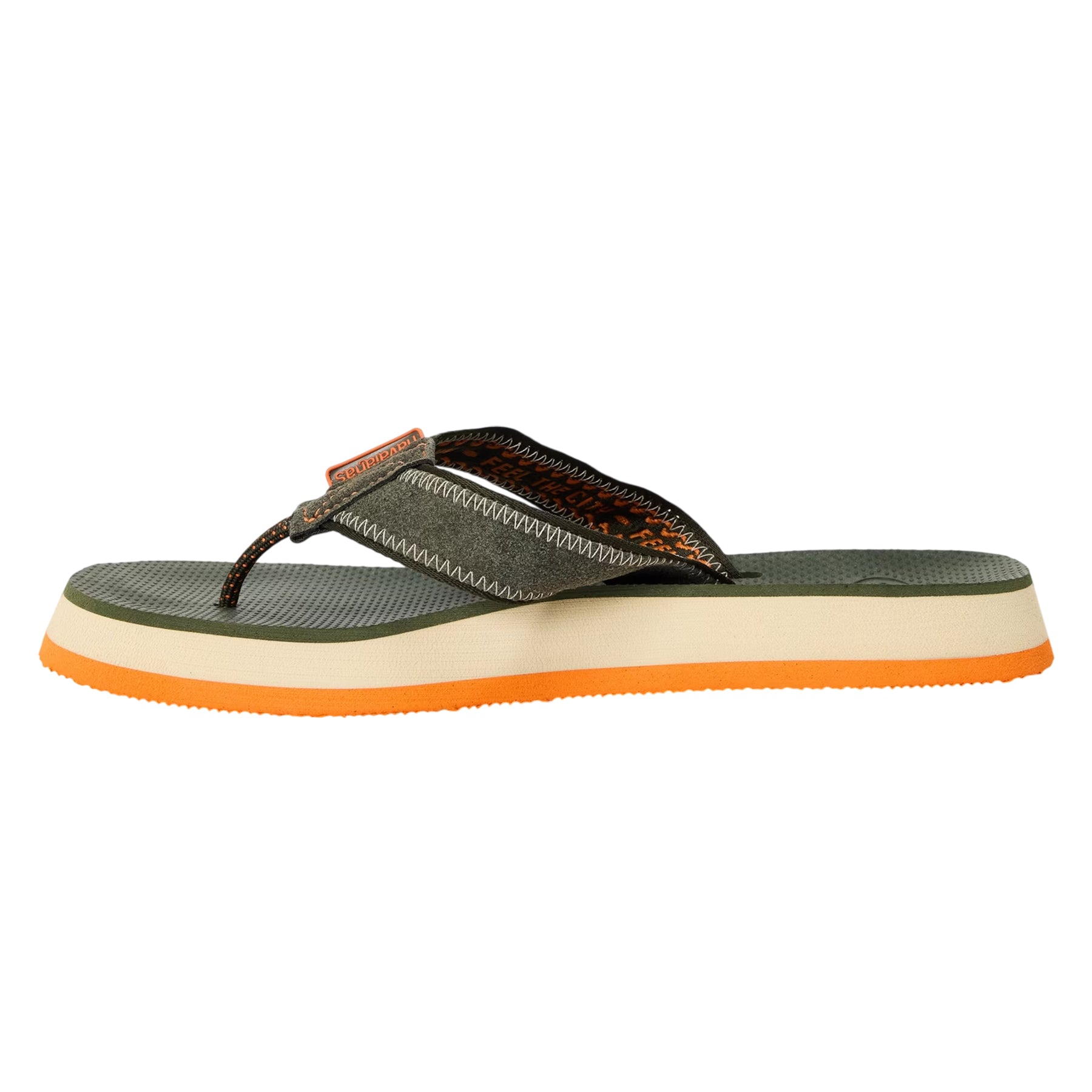 Multicoloured - Back - Havaianas Mens Urban Flip Flops