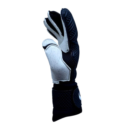 Black - Side - Sondico Childrens-Kids Aerolite Two Tone Football Goalkeeper Gloves