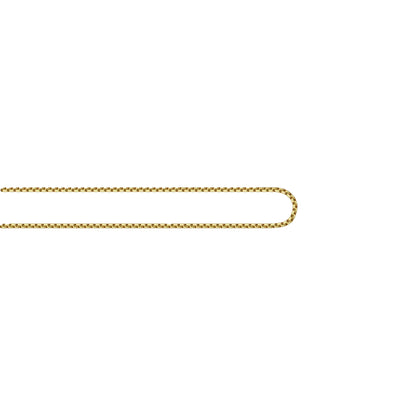 Gold - Side - Thomas Sabo Polished Metal Link Chain