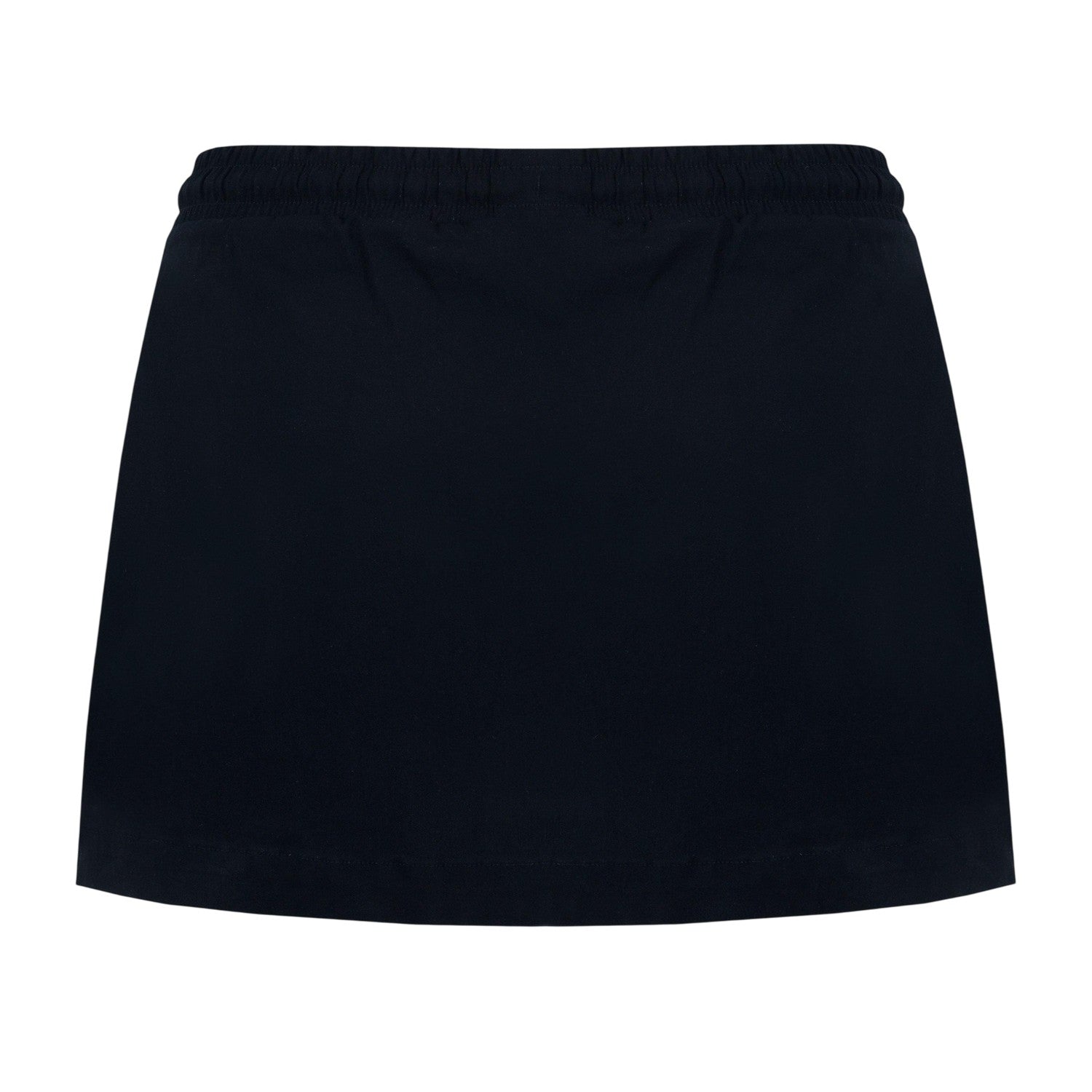 Black - Back - Miso Womens-Ladies Mini Cargo Pocket Regular Skort