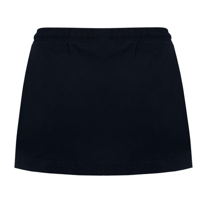 Black - Back - Miso Womens-Ladies Mini Cargo Pocket Regular Skort