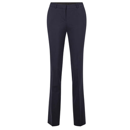 Blue - Front - Boss Womens-Ladies Tamea Trousers