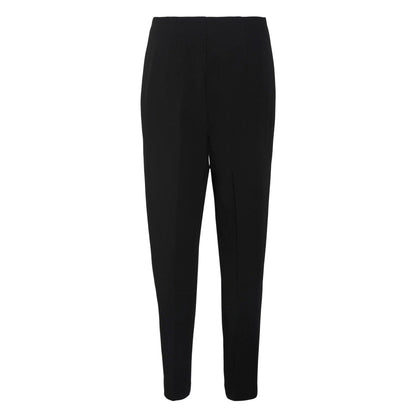 Black - Front - Vero Moda Womens-Ladies Sandy High Waist Trousers