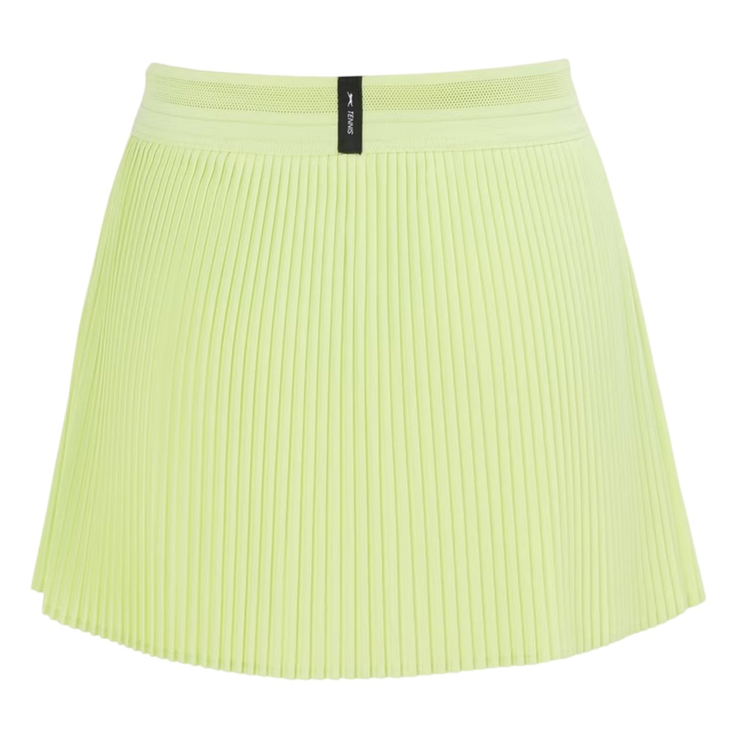 Shadow Lime - Back - Slazenger Womens-Ladies Moisture Wicking Tennis Skort