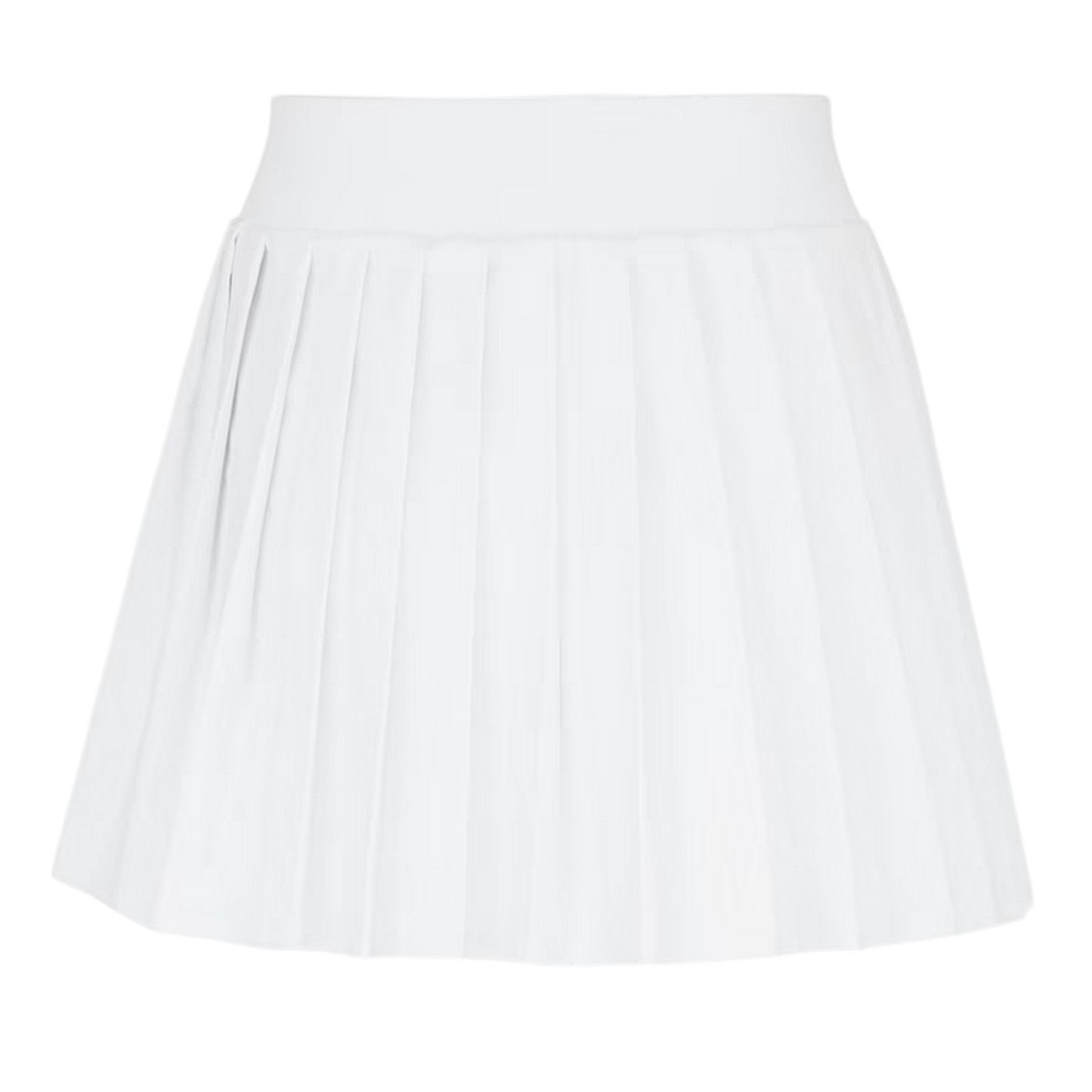 White - Back - Slazenger Womens-Ladies Moisture Wicking Tennis Skort