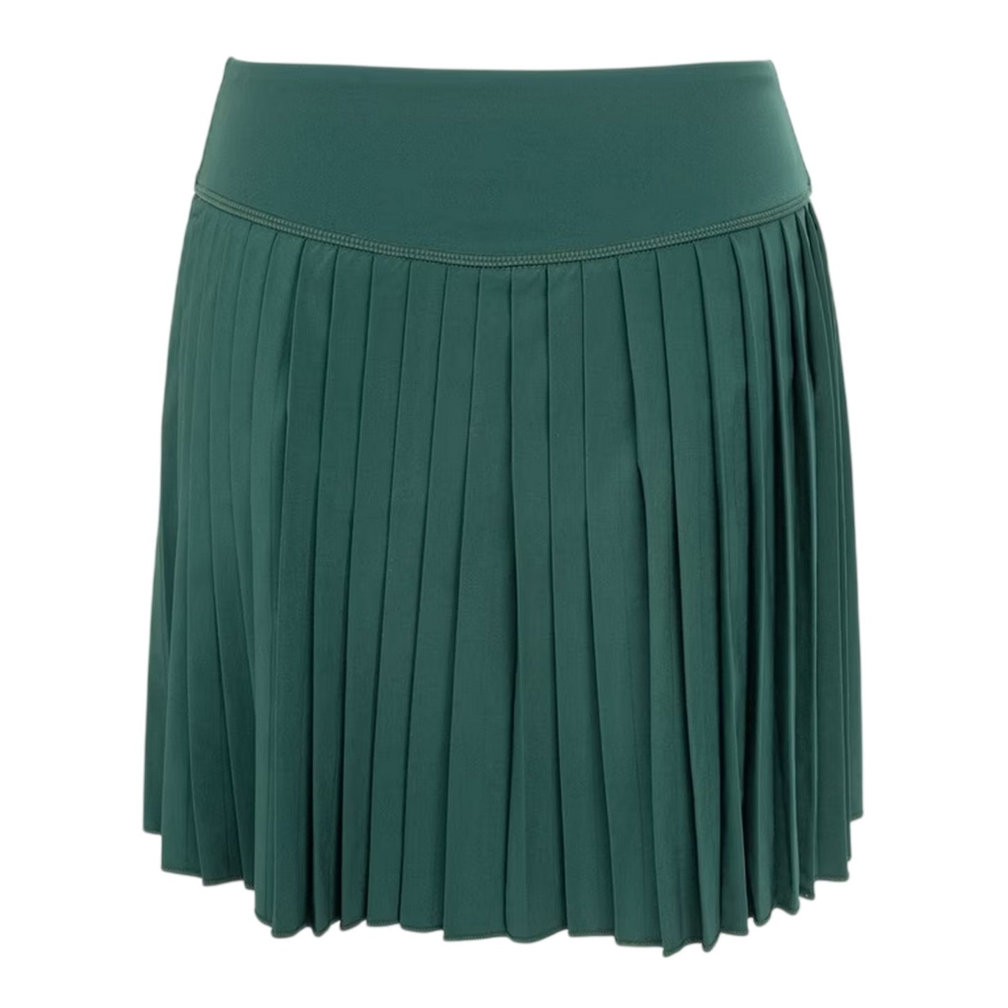 Forest Green - Back - Slazenger Womens-Ladies Moisture Wicking Tennis Skort