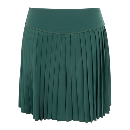 Forest Green - Back - Slazenger Womens-Ladies Moisture Wicking Tennis Skort