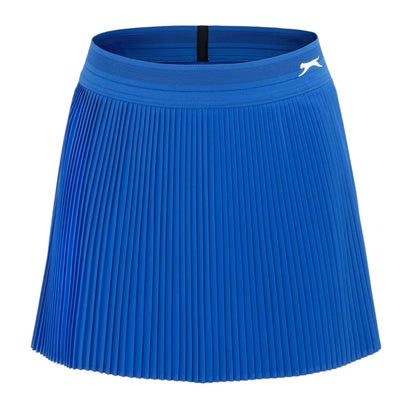 Abyss Blue - Front - Slazenger Womens-Ladies Moisture Wicking Tennis Skort