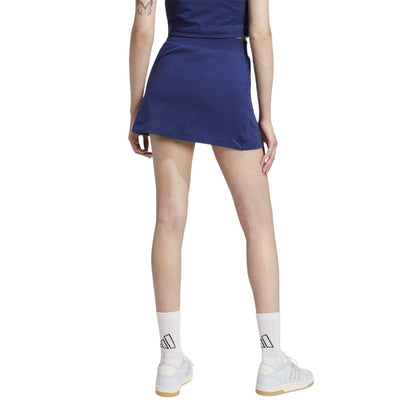 Dark Blue - Back - Adidas Womens-Ladies Cotton Colour Pop Skort