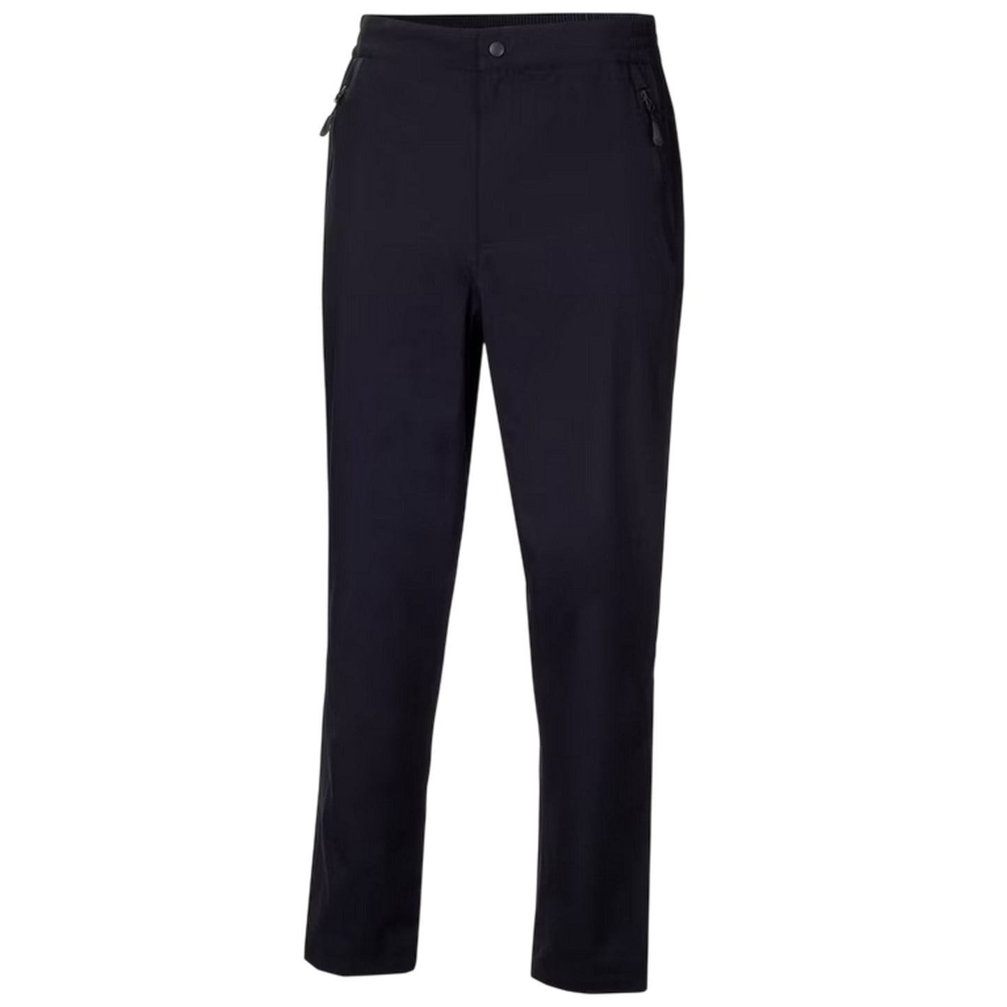 Navy - Front - Calvin Klein Mens Waterproof Regular Trousers