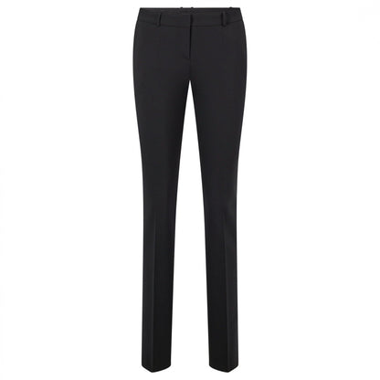 Black - Front - Boss Womens-Ladies Tamea Trousers