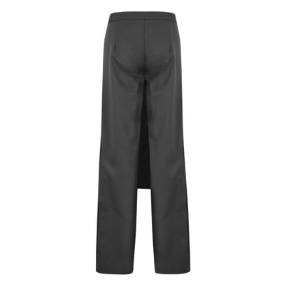 Grey - Back - Diesel Womens-Ladies P Earl Straight Leg Trousers