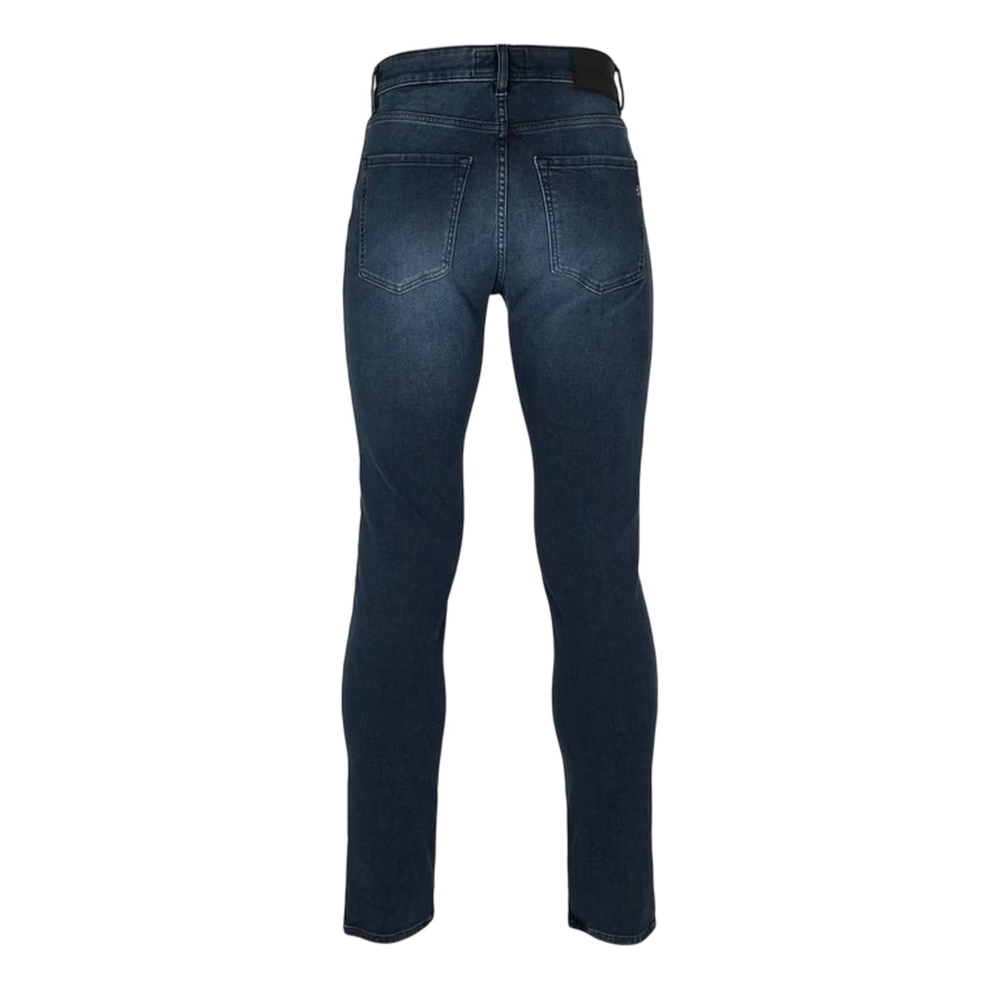 Navy - Back - Boss Mens Delaware Slim Jeans