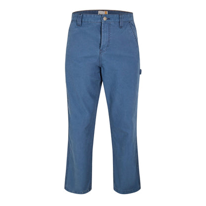 Dark Denim - Front - Timberland Mens Rindge Washed Straight Leg Trousers