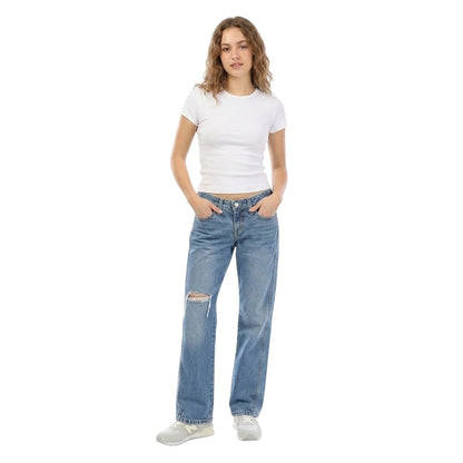 See No More - Back - Levis Womens-Ladies Noughties Bootcut Jeans