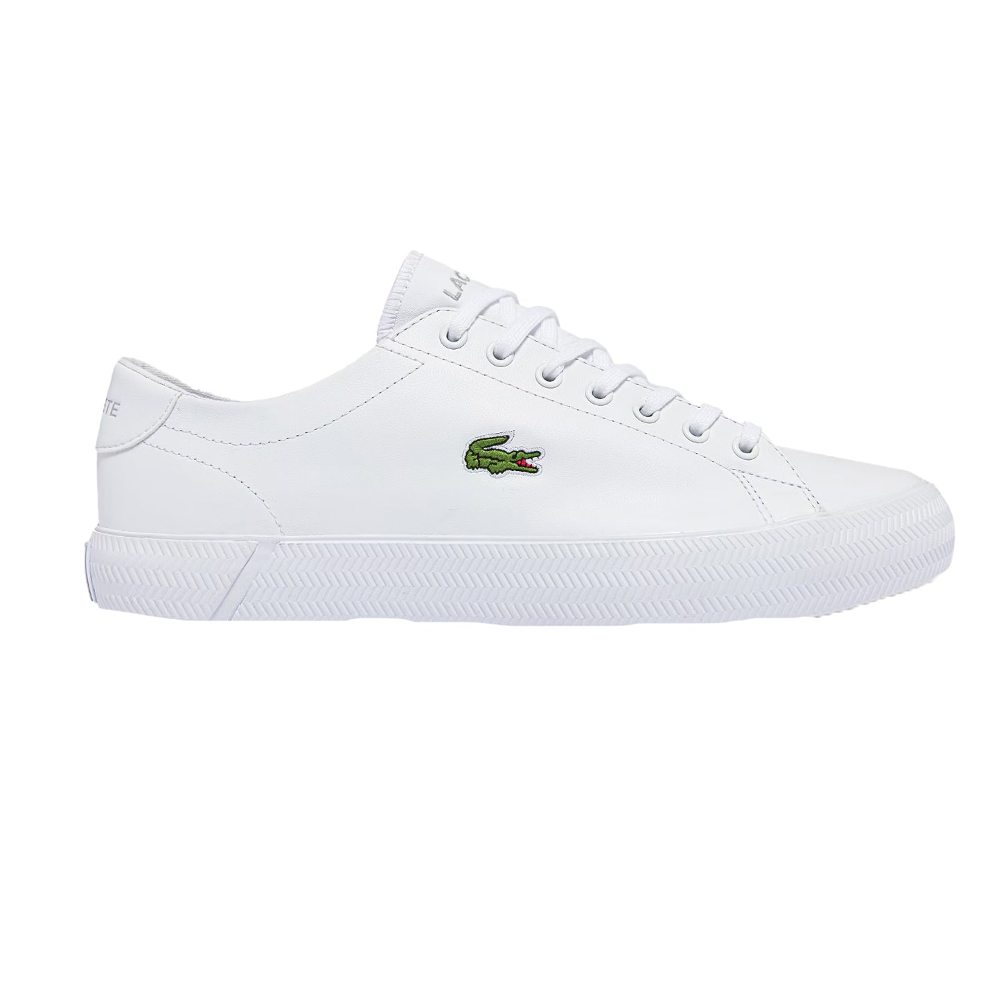 White - Side - Lacoste Unisex Adult Gripshot Trainers